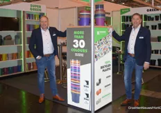 Stefan Lohuis and Ronald Nijenhuis (Kreuwel Plastics) go green, greener, supergreen with 100% recycled plastic.